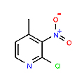 2-Chloro-4-methyl-3-nitropyridine